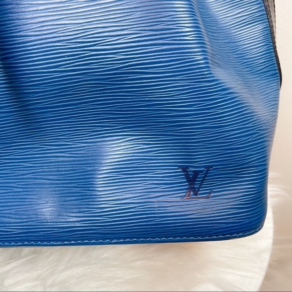 Louis Vuitton Bi Color Epi Leather Petite Noe Shoulder Bag - Picture 6 of 11